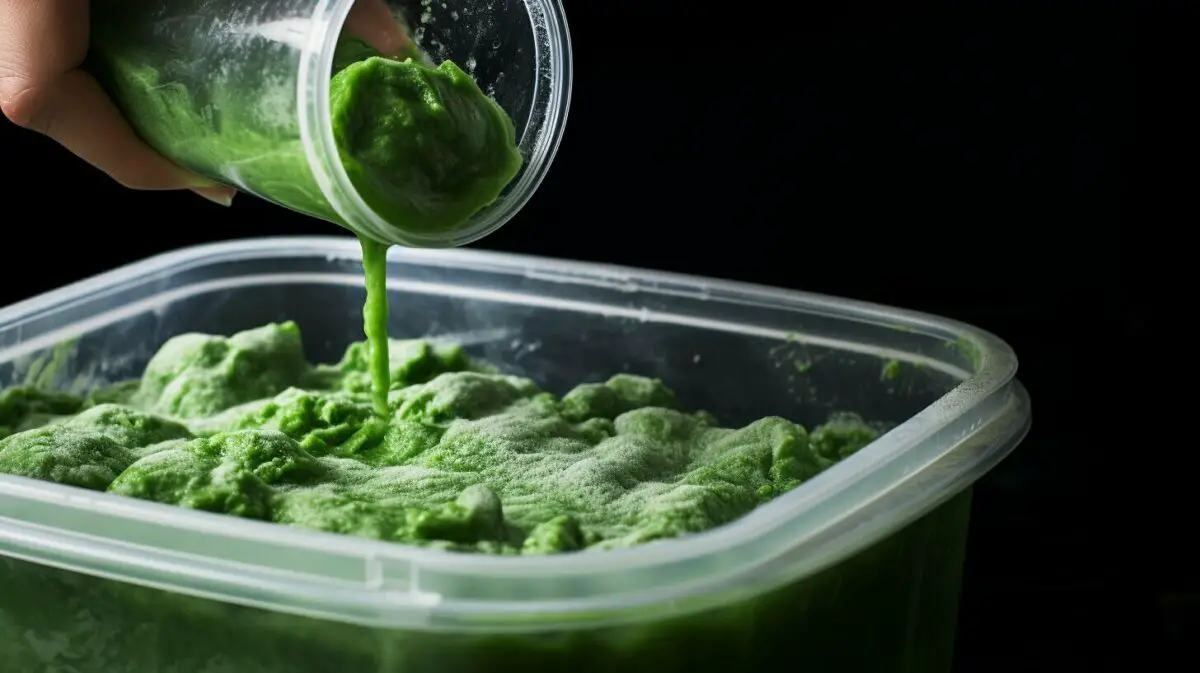 spinach puree