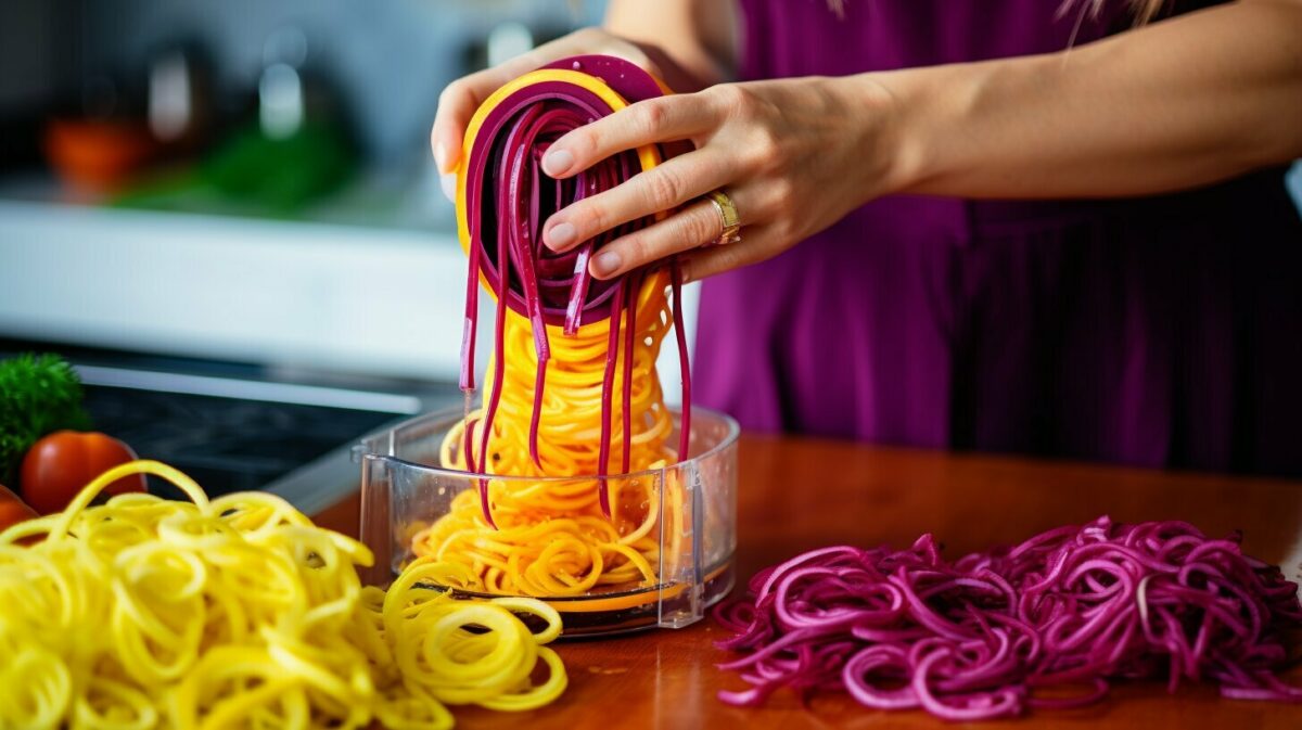 spiralizing beets