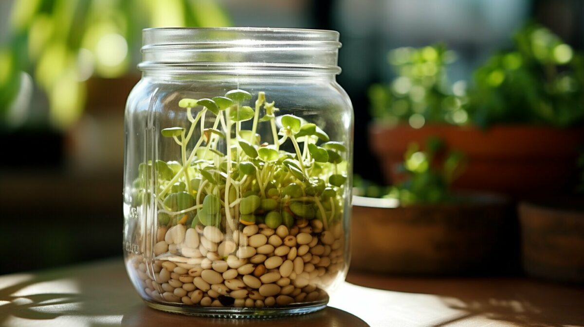sprouting jar sprouting jar