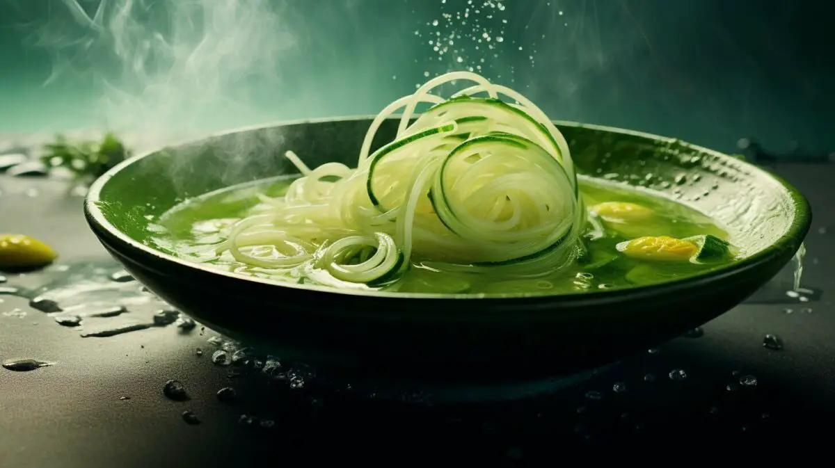 zucchini noodle soup