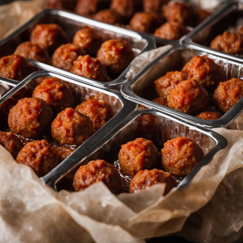 Batch Cooking and Freezing Meatballs