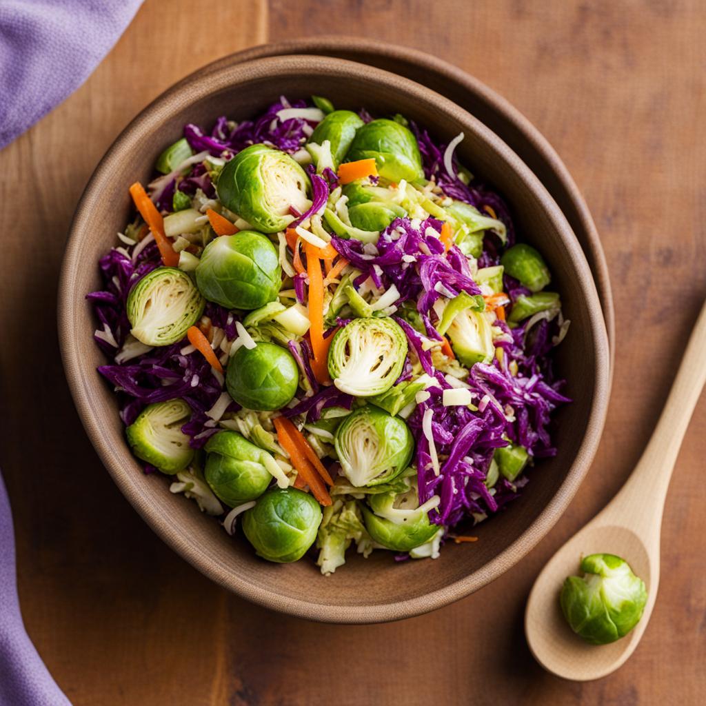 Brussels sprout slaw Brussels sprout slaw