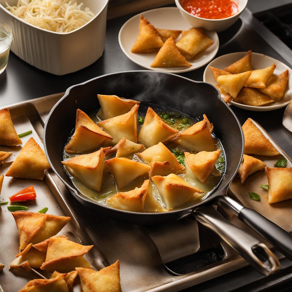 Reheating Crab Rangoon on the Stovetop Reheating Crab Rangoon on the Stovetop