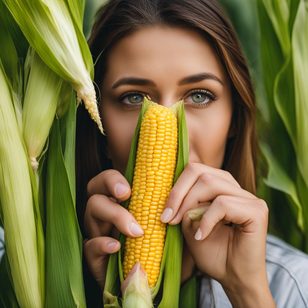 Smelling corn