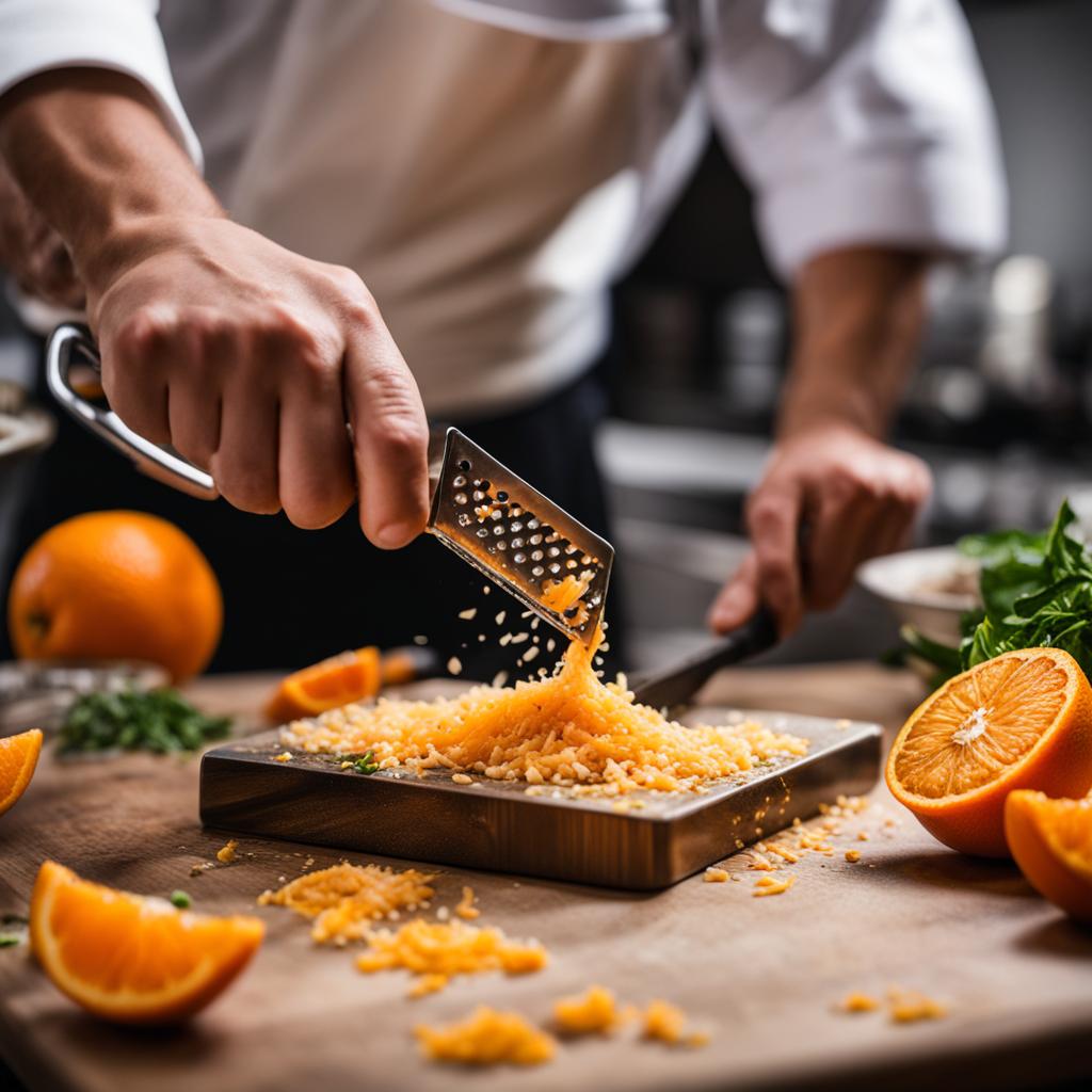 chef tips for using orange zest