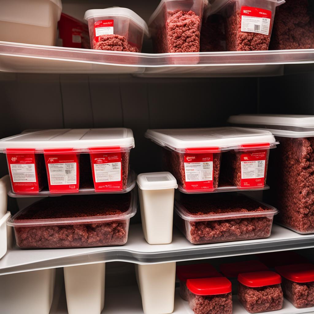 cooked ground beef in refrigerator cooked ground beef in refrigerator