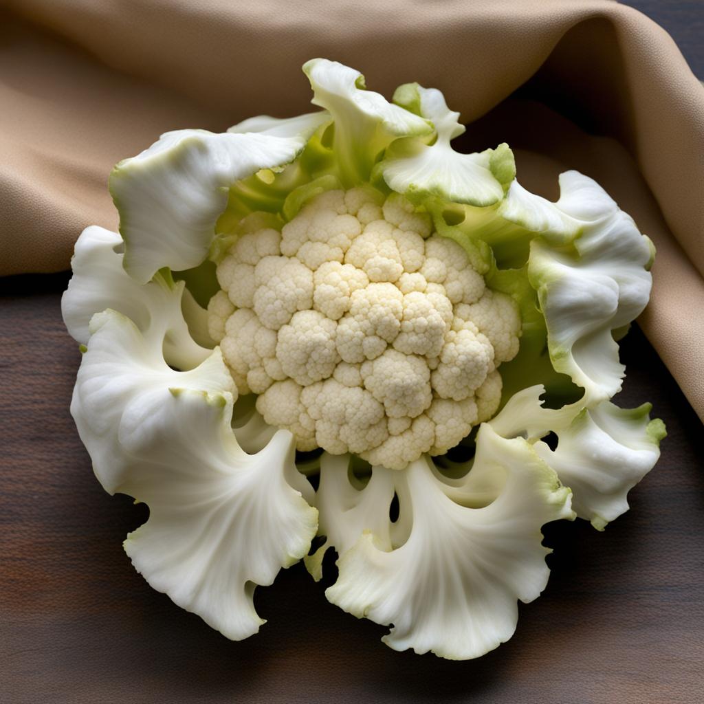 cut cauliflower