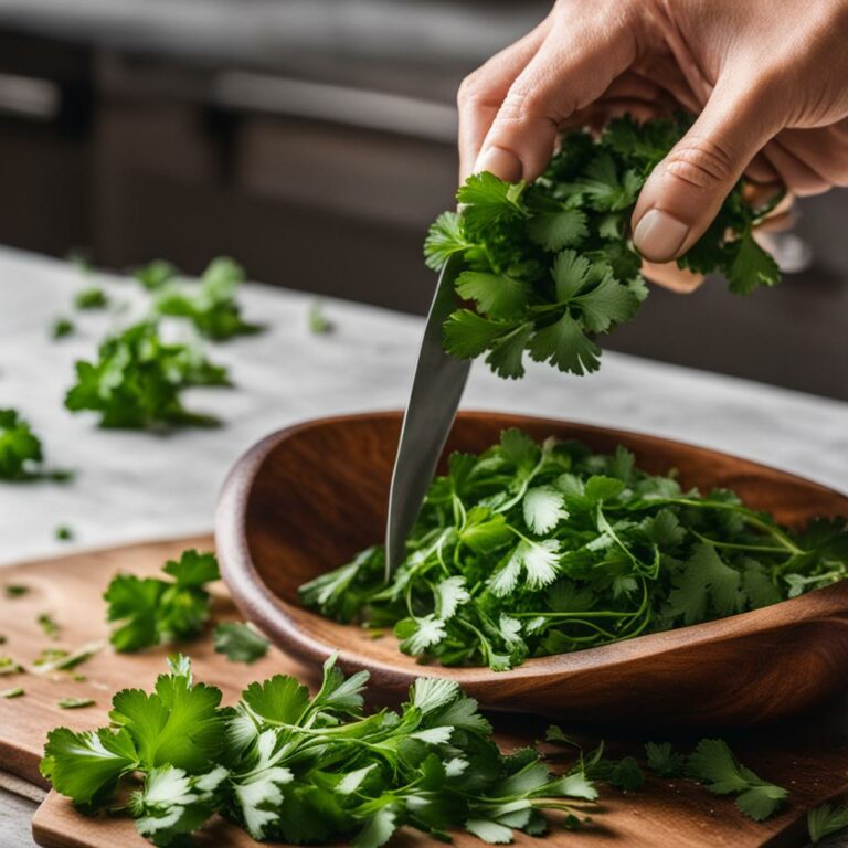 How to Cut Cilantro: A Guide for Fresh Herbs