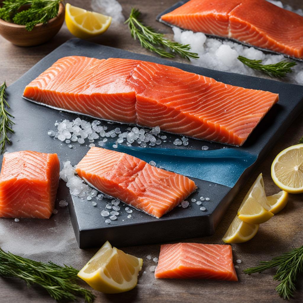 freeze salmon techniques