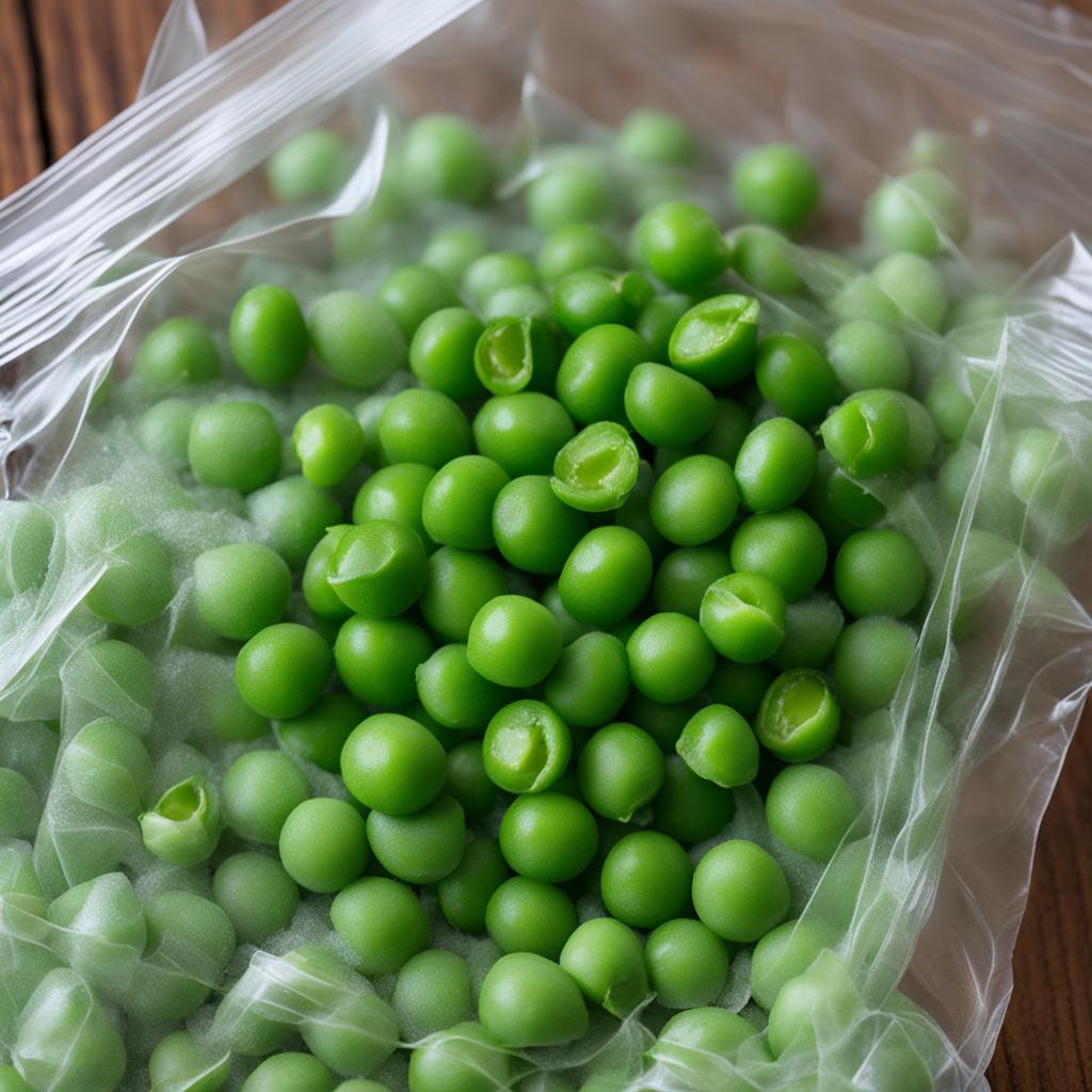 frozen peas packaging frozen peas packaging