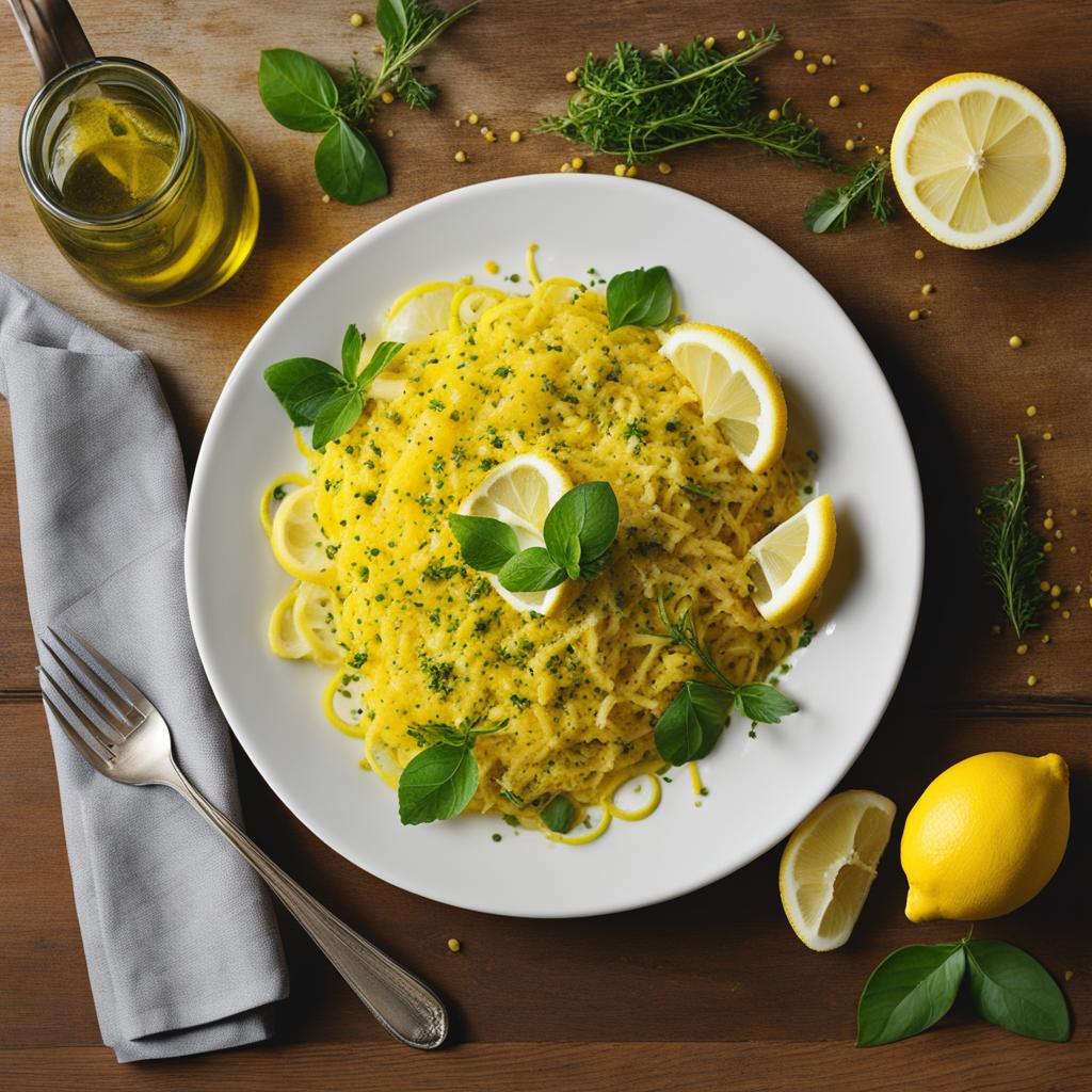 garnishing with lemon zest garnishing with lemon zest