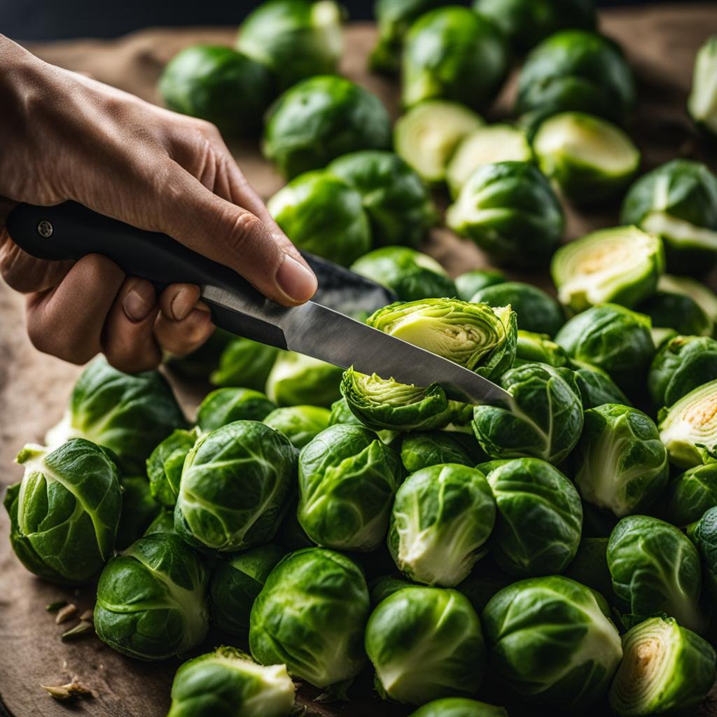 How to Cut Brussels Sprouts with Ease