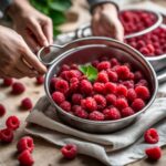 how to freeze raspberries