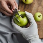 how to peel an apple