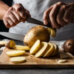 how to peel potatoes