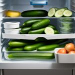 how to store cucumbers