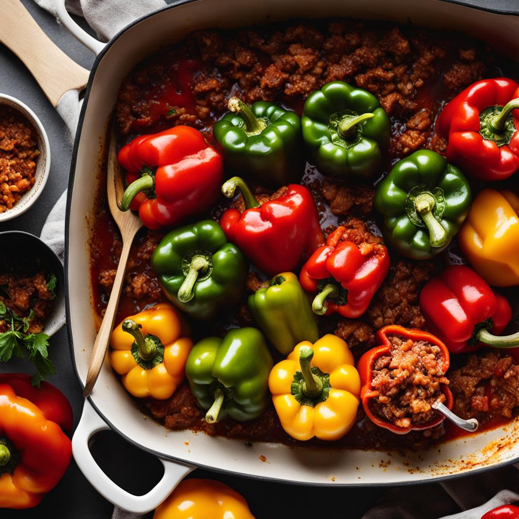 preventing soggy stuffed peppers