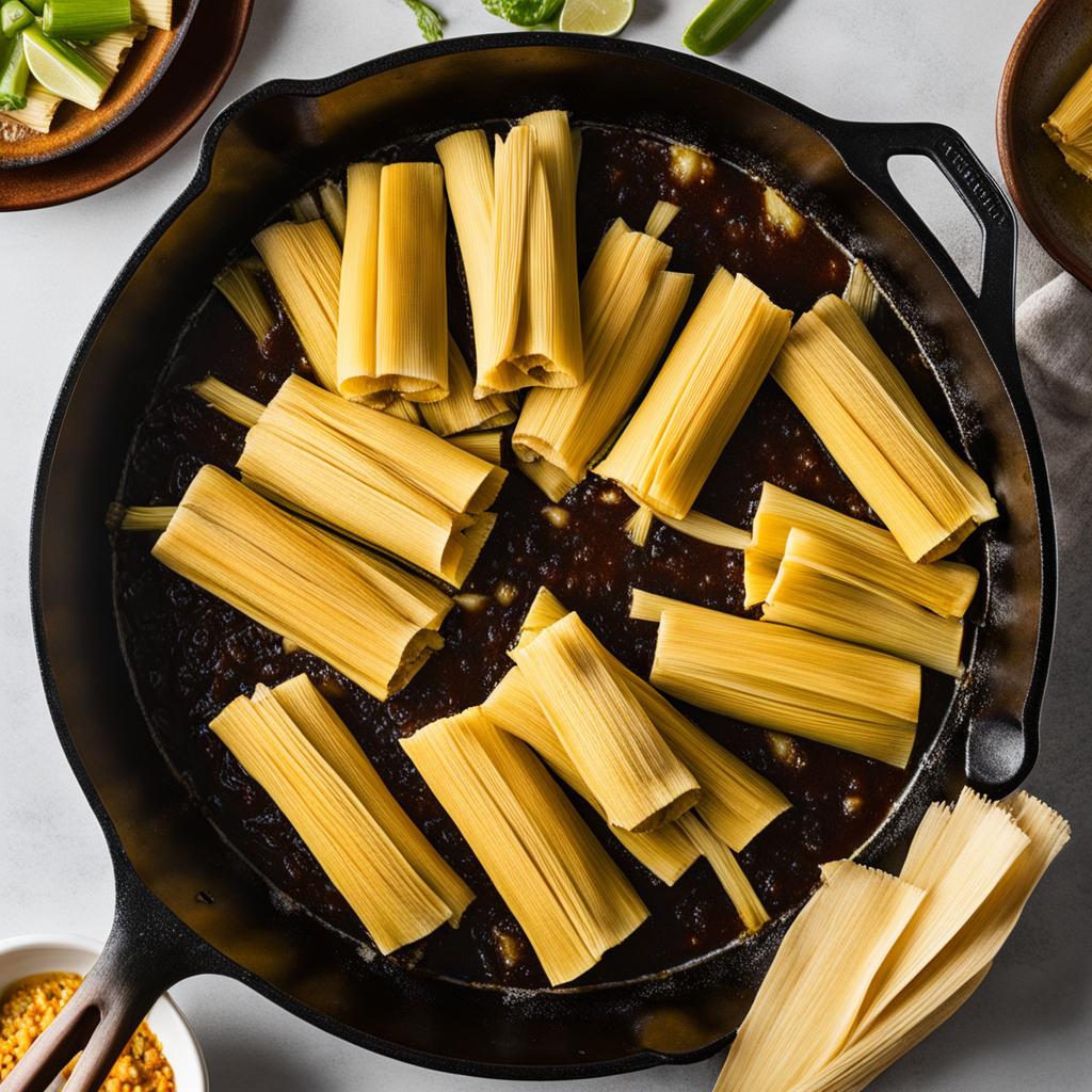 reheat tamales in a skillet reheat tamales in a skillet