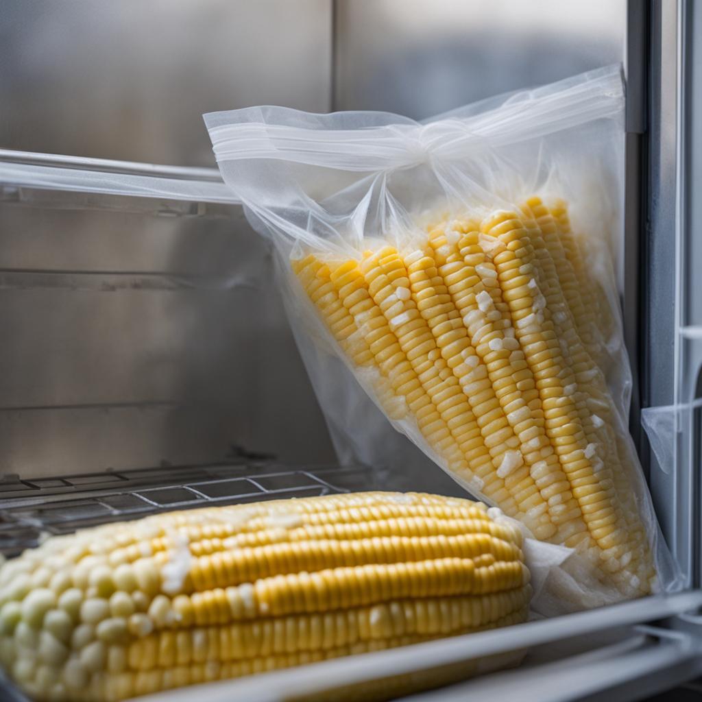 storing corn