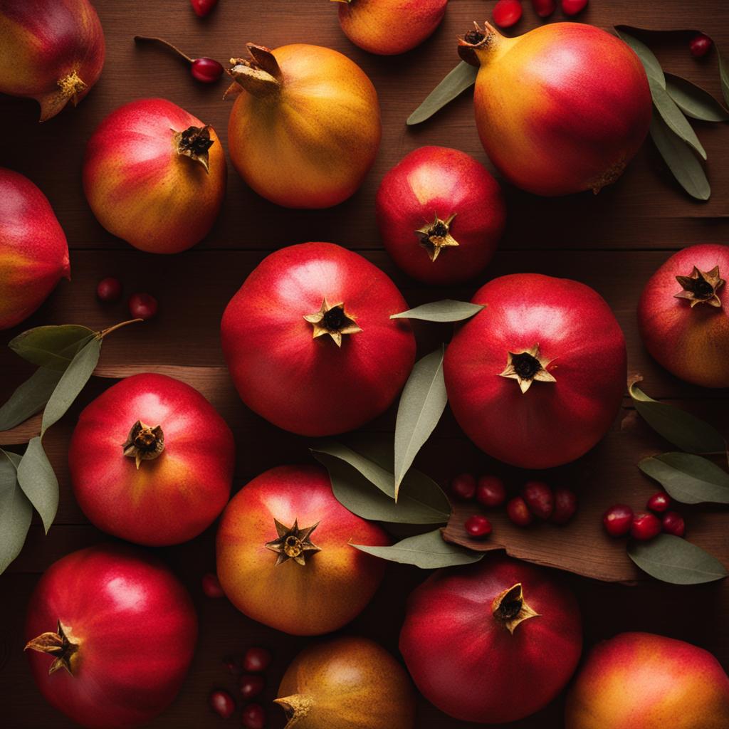 storing pomegranates storing pomegranates