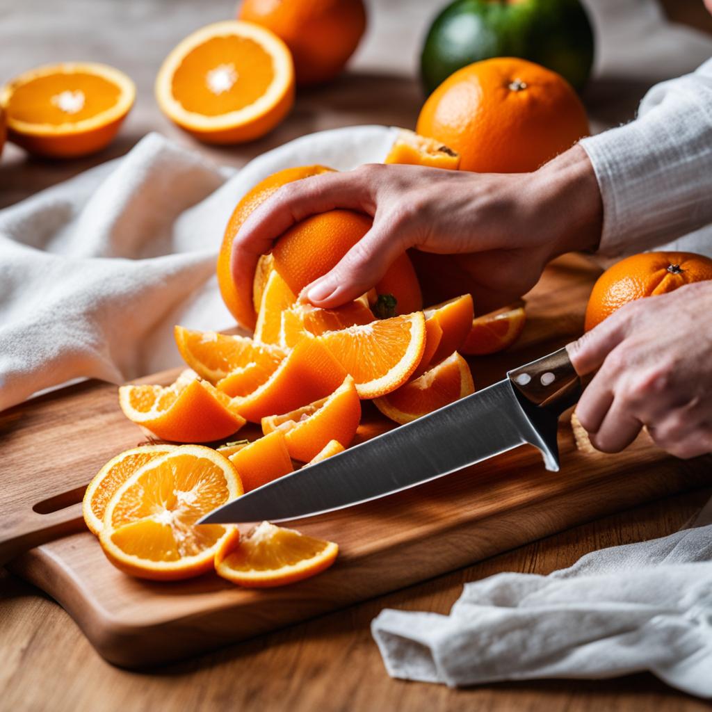 tips using oranges