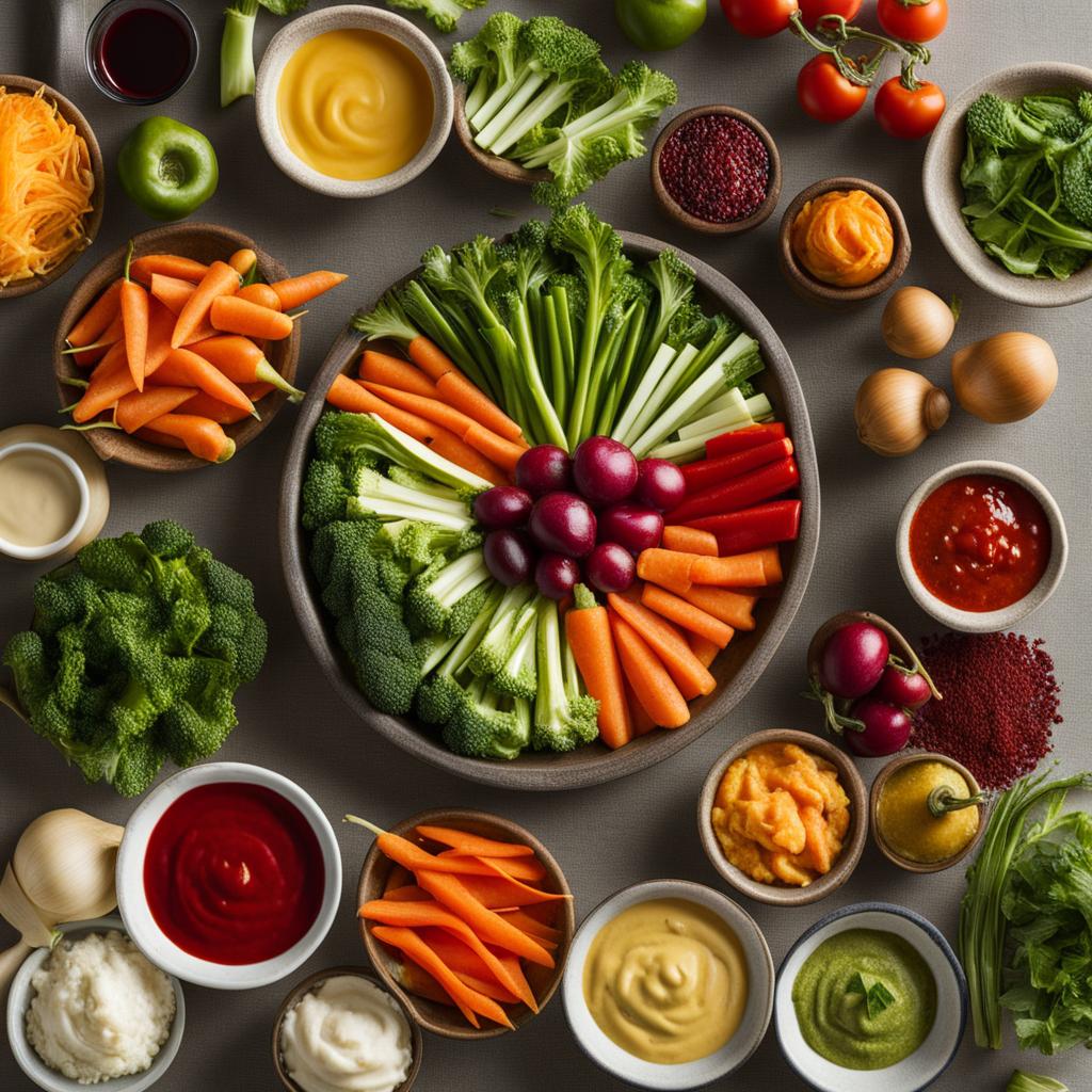 vegetable and dip tray vegetable and dip tray