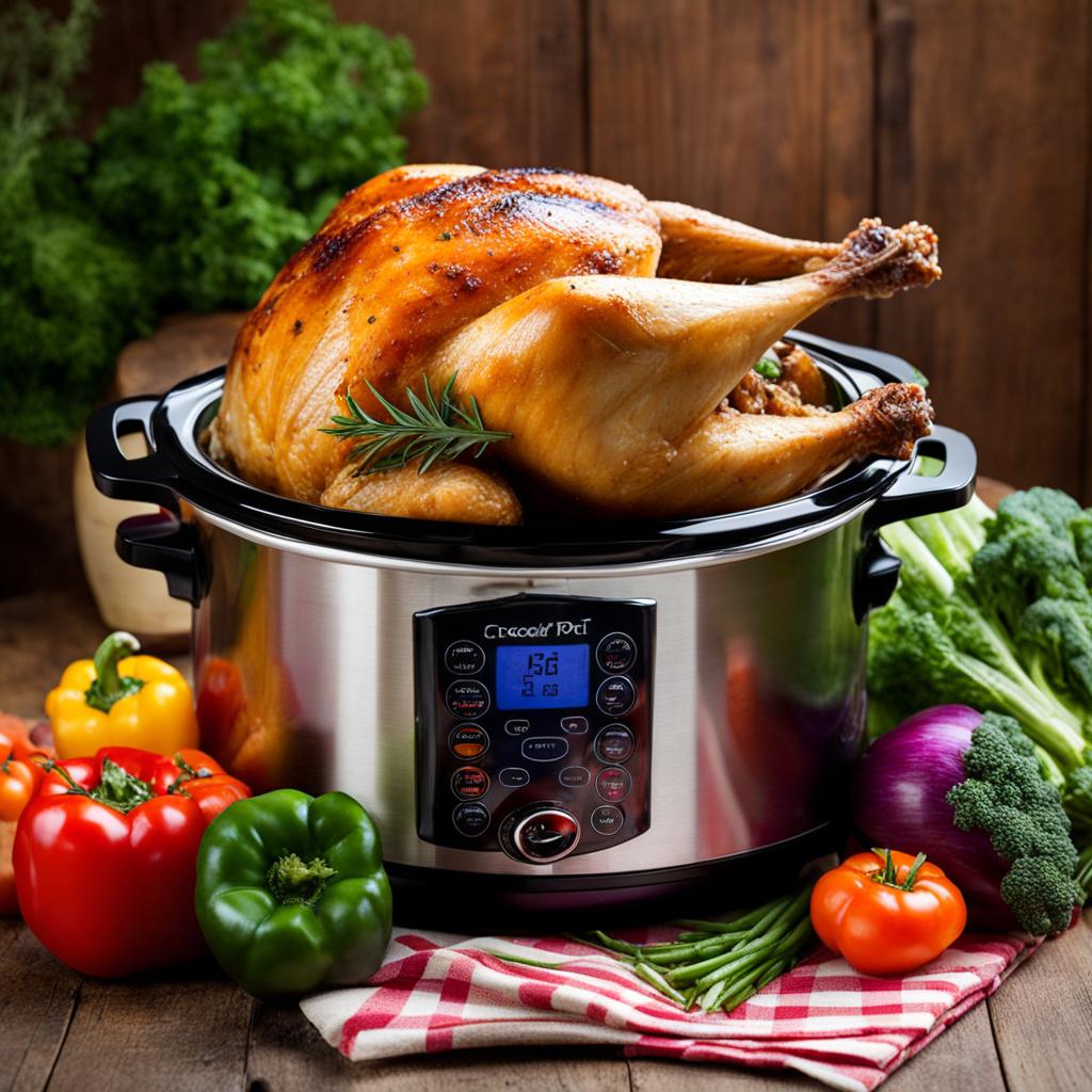 Whole Chicken in a Crock Pot Easy and Delicious