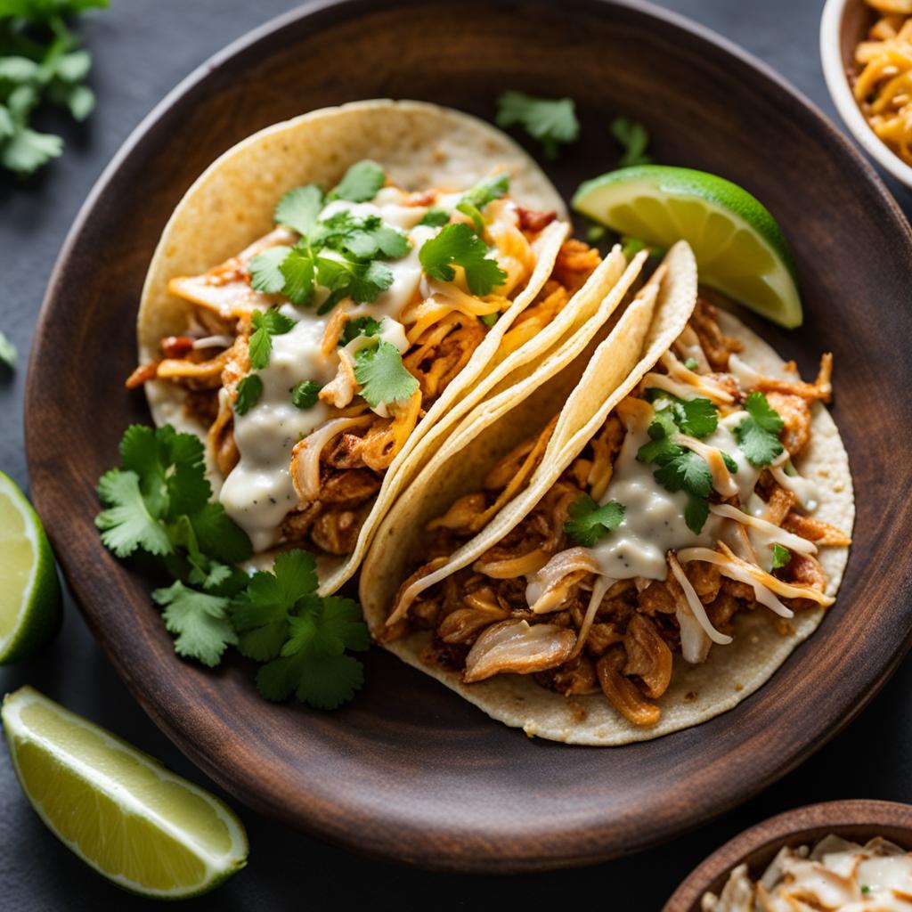 Smoky Peanut Chicken Tacos Smoky Peanut Chicken Tacos