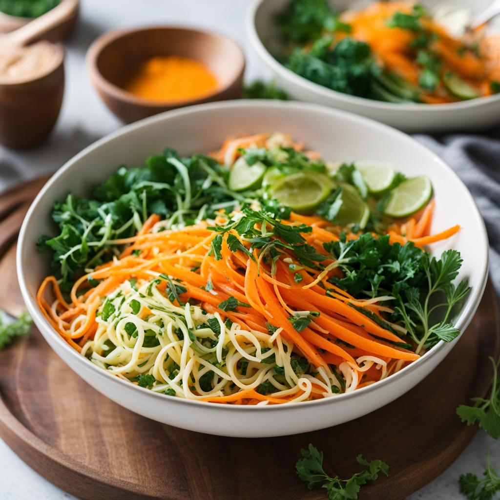 carrot noodle salad