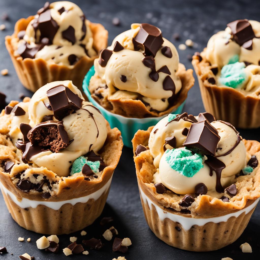 cookie dough cups