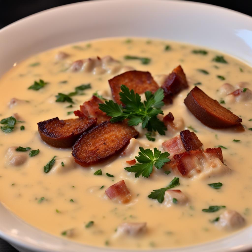 creamy Italian sausage and bacon soup creamy Italian sausage and bacon soup