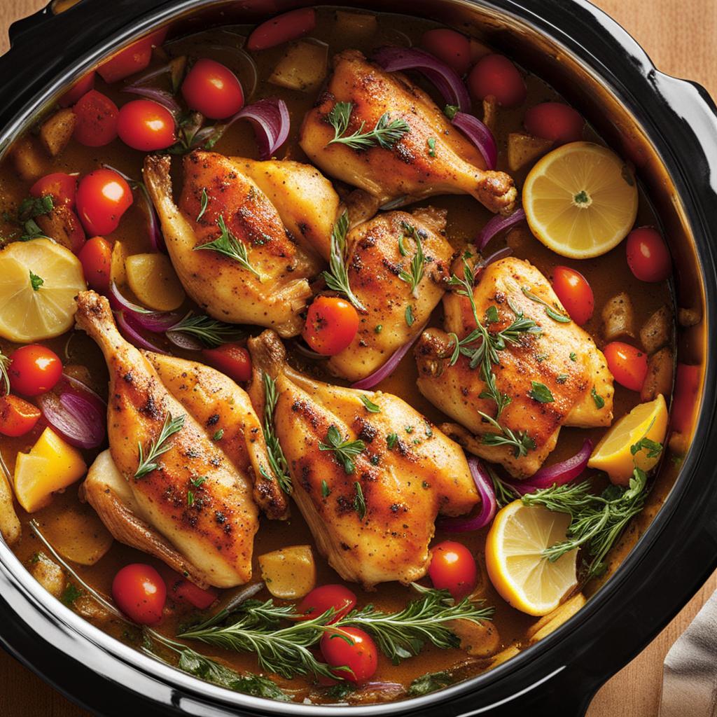 crockpot Greek chicken crockpot Greek chicken