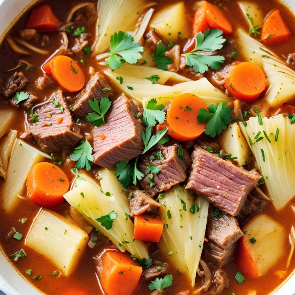 slow cooker meaty cabbage soup slow cooker meaty cabbage soup