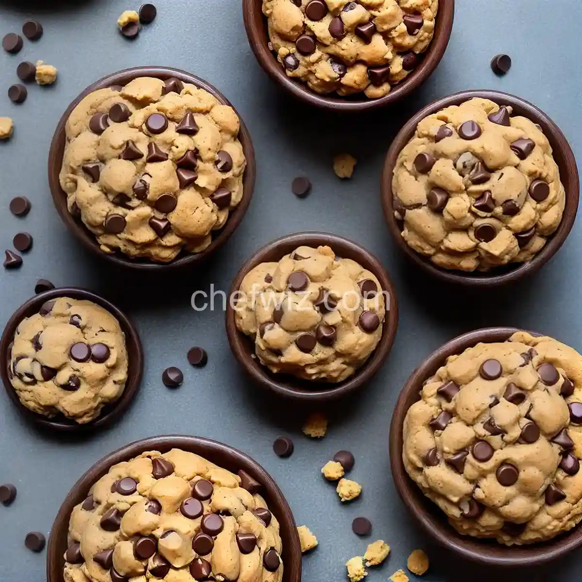 Chocolate Chip Cookie Dough Protein Bites