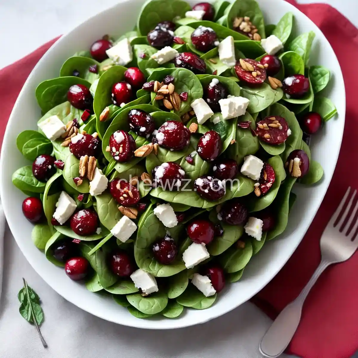 Jamie’s Cranberry Spinach Salad - Recipes. Food. Cooking. Eating