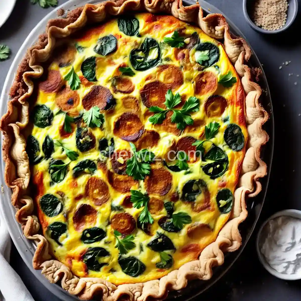 Quiche Florentine - Recipes. Food. Cooking. Eating. Dinner ideas ...