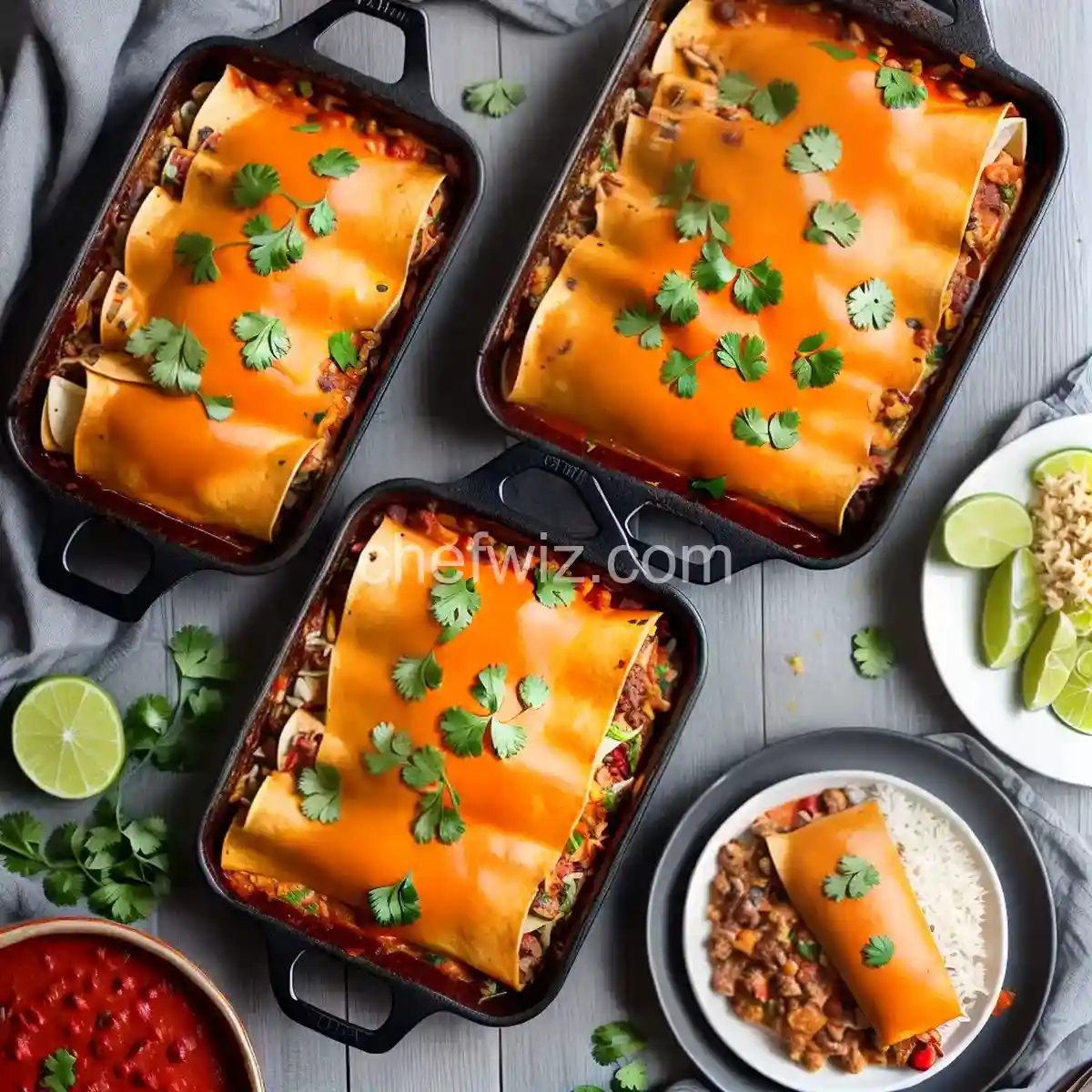 Turkey Enchiladas - Recipes. Food. Cooking. Eating. Dinner ideas ...