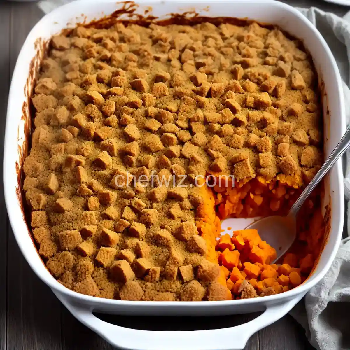 Yummy Sweet Potato Casserole - Recipes. Food. Cooking. Eating. Dinner ...