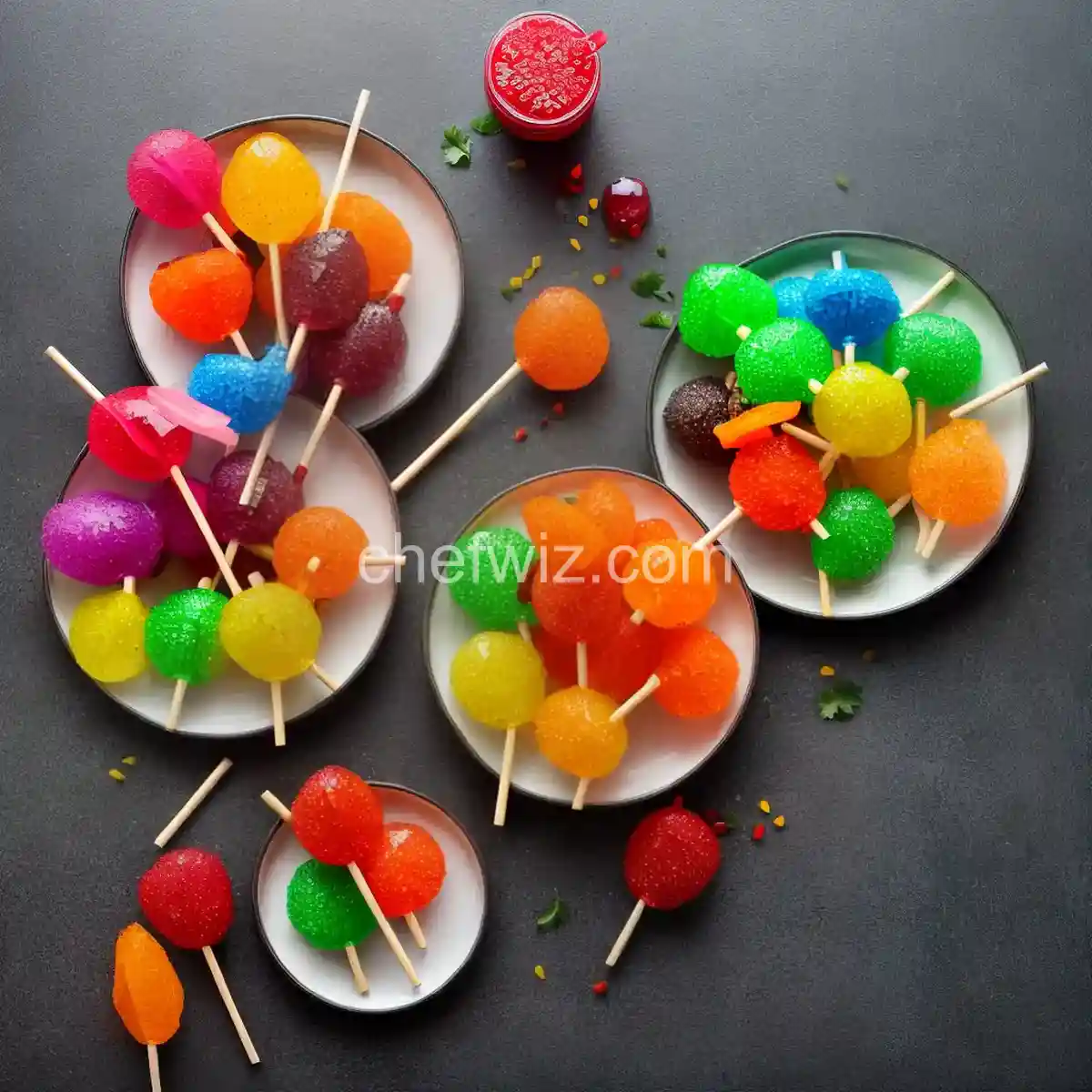 Sweet and Sour Lollipops - Recipes. Food. Cooking. Eating. Dinner ideas 